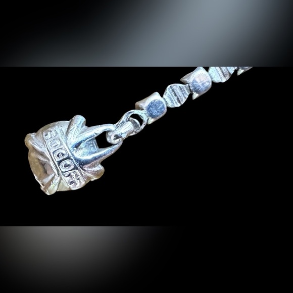 Elegant Vintage Bogoff Rhinestone Necklace (17”) - Picture 12 of 12